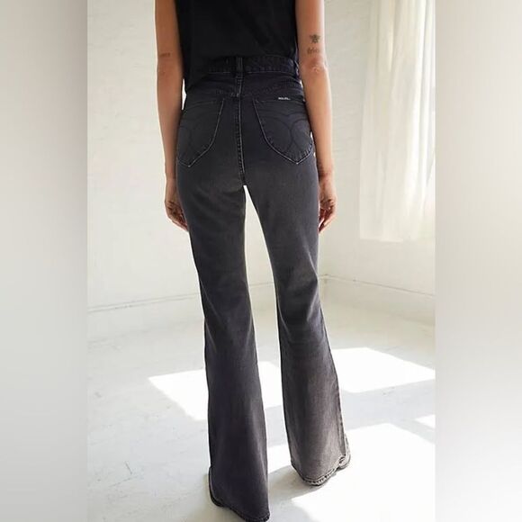 ROLLA'S Black Flare & Wide Leg Jeans - Picture 5 of 11